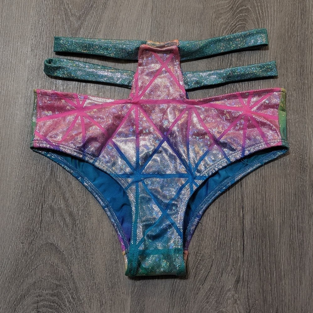 Roma Sparkle Cutout Rave Bottoms